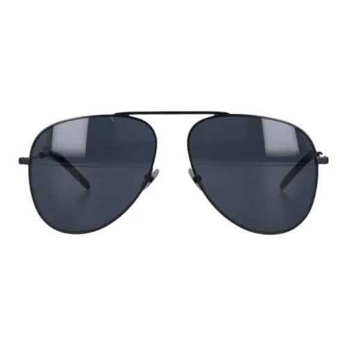 SAINT LAURENT Aviator Sunglasses Unisex Black