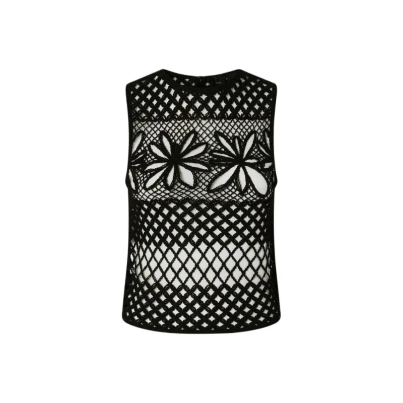 PINKO Open knit Top-0