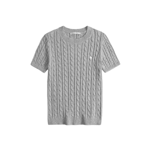 Abercrombie＆Fitch T Shirt Women's Gray