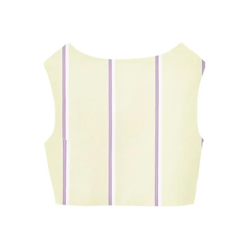 DESTREE Richard Striped Cropped Top