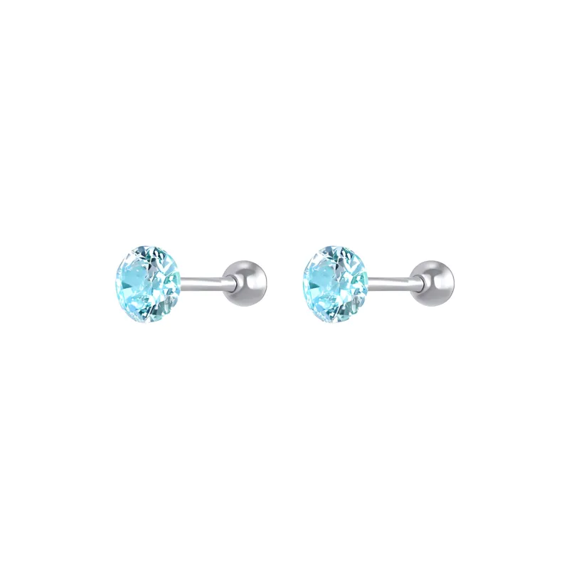 JIAFULAI Alloy Stud Earrings Unisex-5