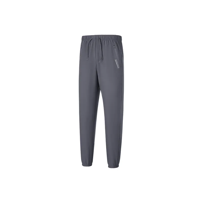 Skechers SS25 Casual Pants Men's Charcoal Gray-0