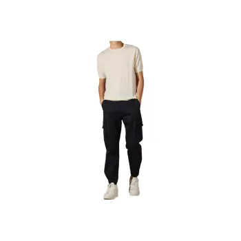 Hacikis Casual Pants Men's Navy Blue