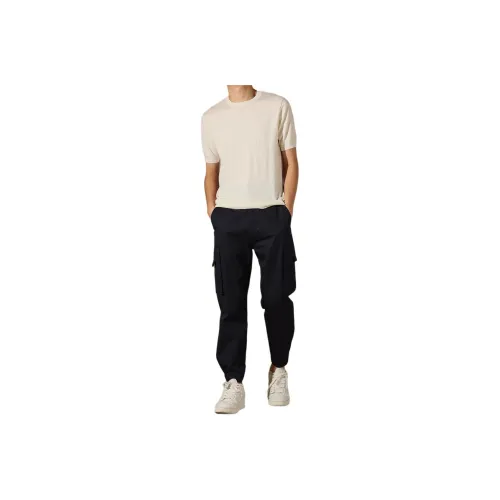 Hacikis Casual Pants Men's Navy Blue