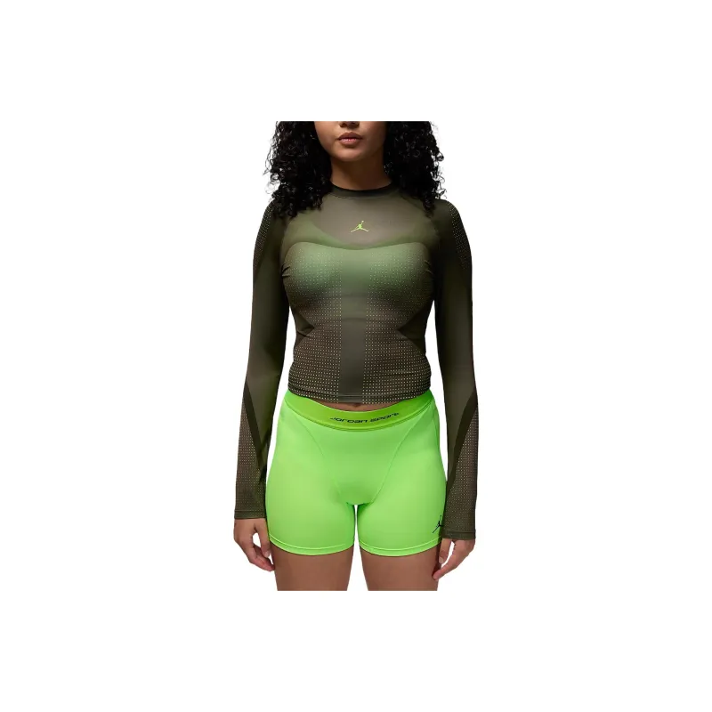 Jordan Sport Women's Dri FIT Long Sleeve Top-0