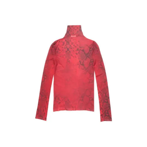 Acne Studios Chinese New Year Limited Series Regular T Shirt Women's Red