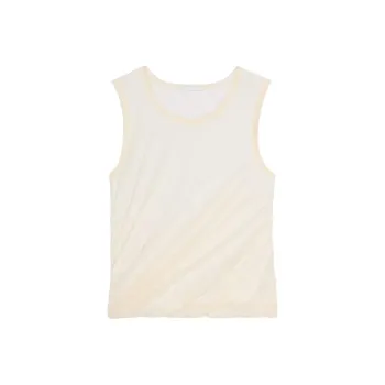 Helmut Lang Jersey Bubble Tank Top