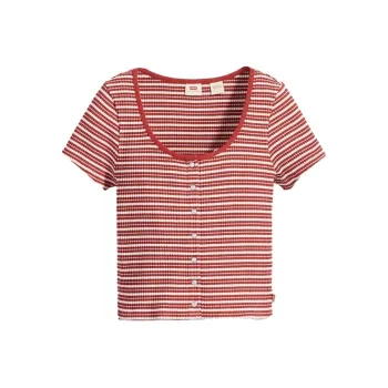 Levis T-Shirts Women's Red