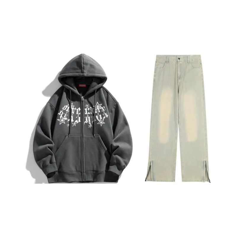 REXSHION Sweatshirt Sets Unisex-24