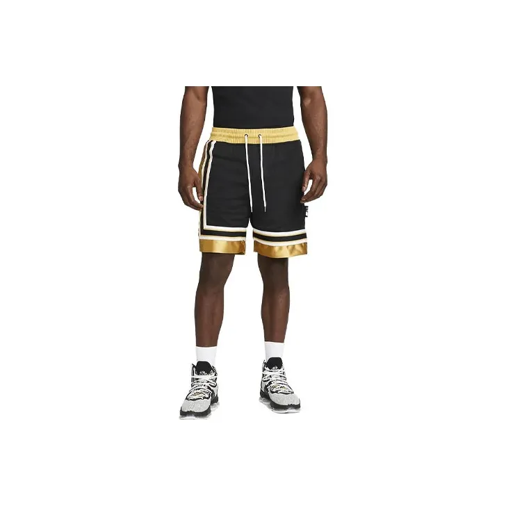 Nike Basketball Shorts Men's Black/Wheat Gold/White-0