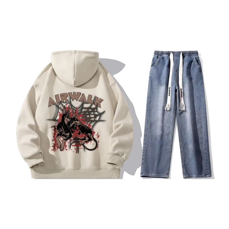 Airwalk Sweatshirt Sets Unisex-14