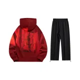 Clothing Set (Burgundy Top+Black Pants)