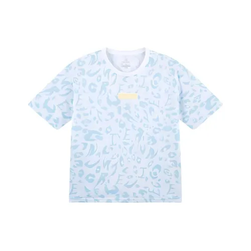 361° Variety Training Collection T-Shirt Women's Plain White/cool Blue