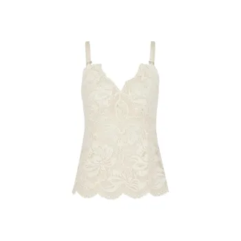 Paco Rabanne SS25 Tank Tops Women's Ivory White