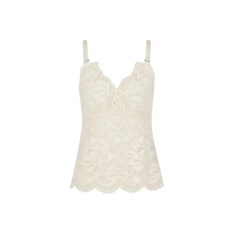 Paco Rabanne SS25 Tank Tops Women's Ivory White-0