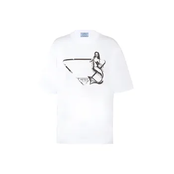 PRADA SS22 T Shirt Women's White