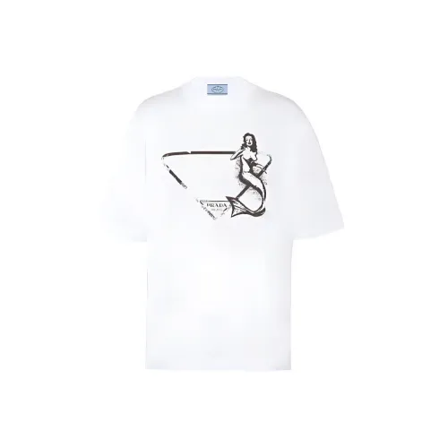 PRADA SS22 T Shirt Women's White