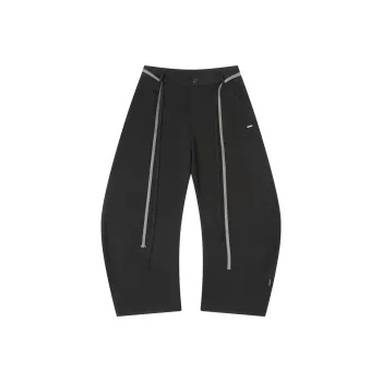 TGNS Casual Pants Unisex Carbon Stone Black