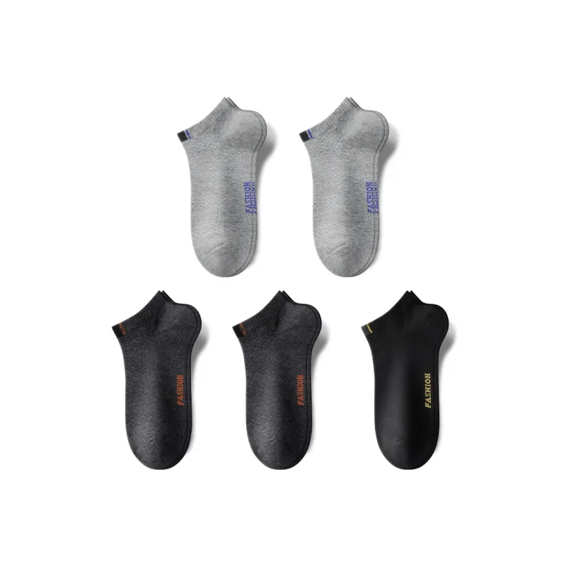 Runwei No Show Socks Men's Combo Set-4