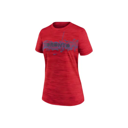Nike Toronto Blue Jays Authentic Collection City Connect Practice Velocity Women's Nike Dri-FIT Mlb T-Shirt