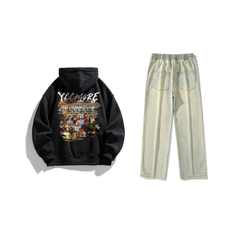 YooMore Sweatshirt Sets Unisex-0