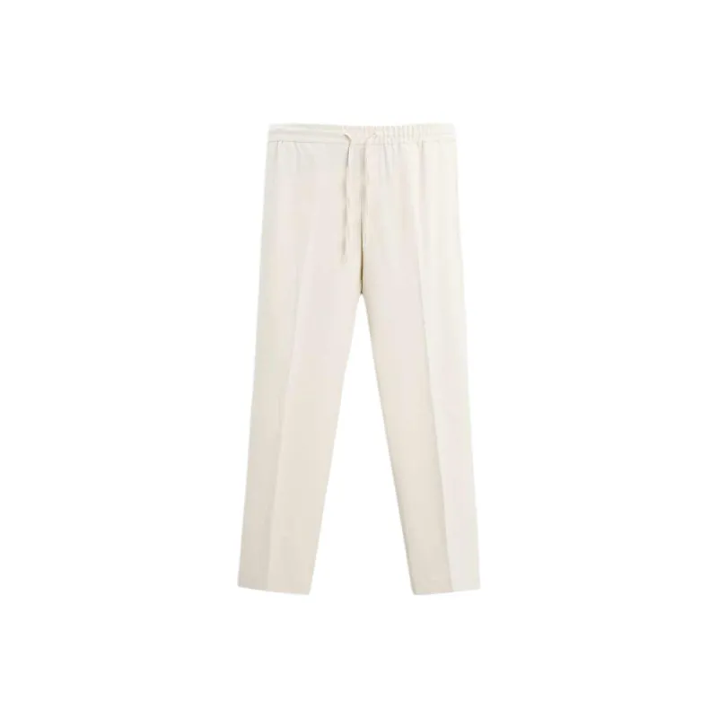 ZARA Casual Pants Men's Raw White-0