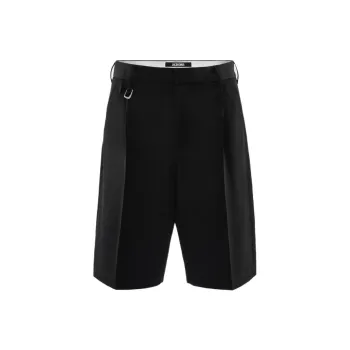 Jacquemus Wide Tailored Bermuda Shorts