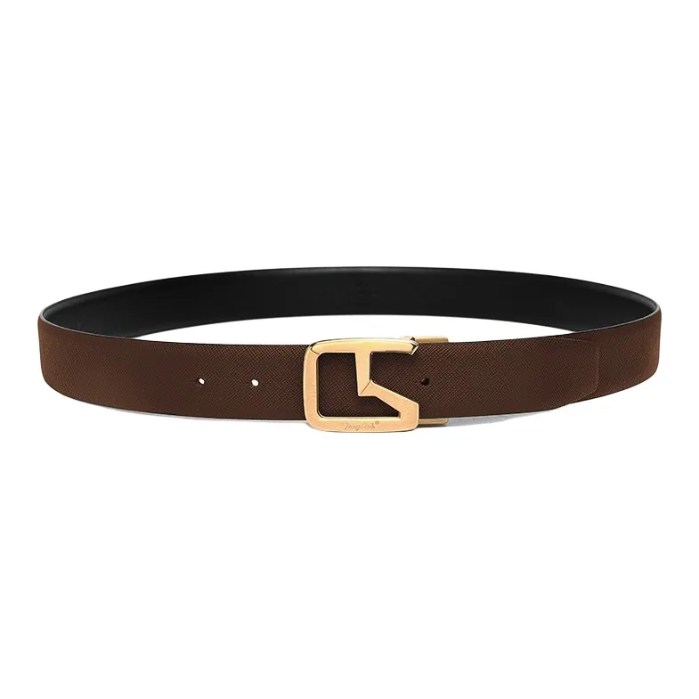 TangGuh Cow Leather Belts Unisex 3.4cm Width-4