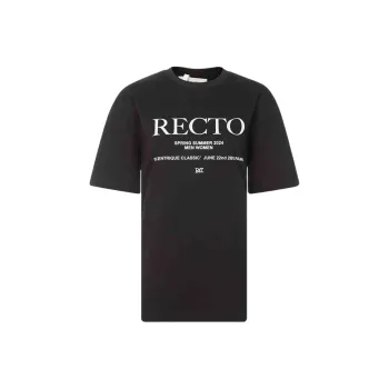 RECTO T-Shirts Women's Black