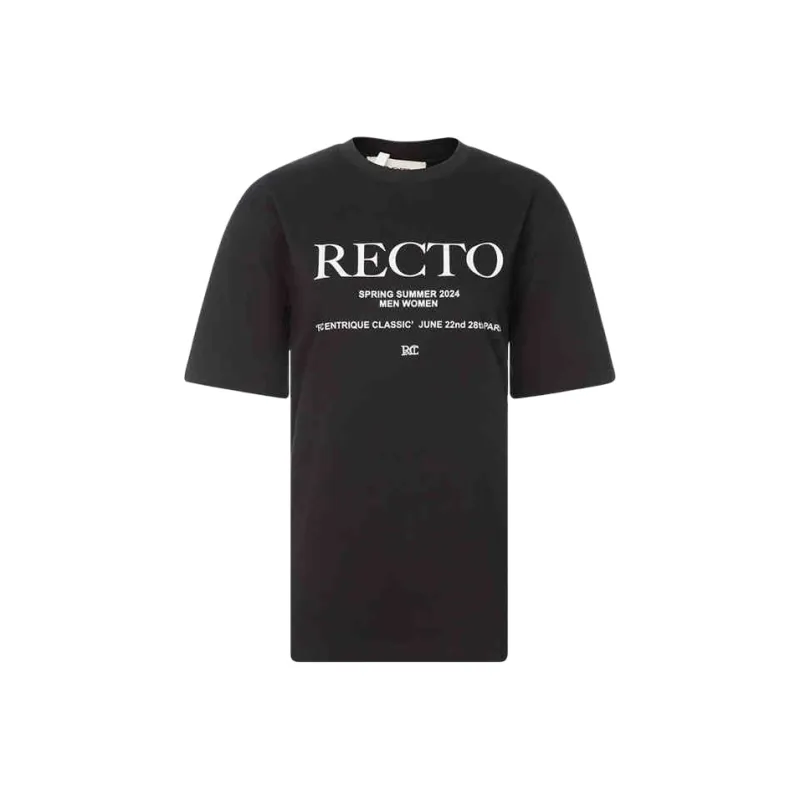 RECTO T-Shirts Women's Black-0