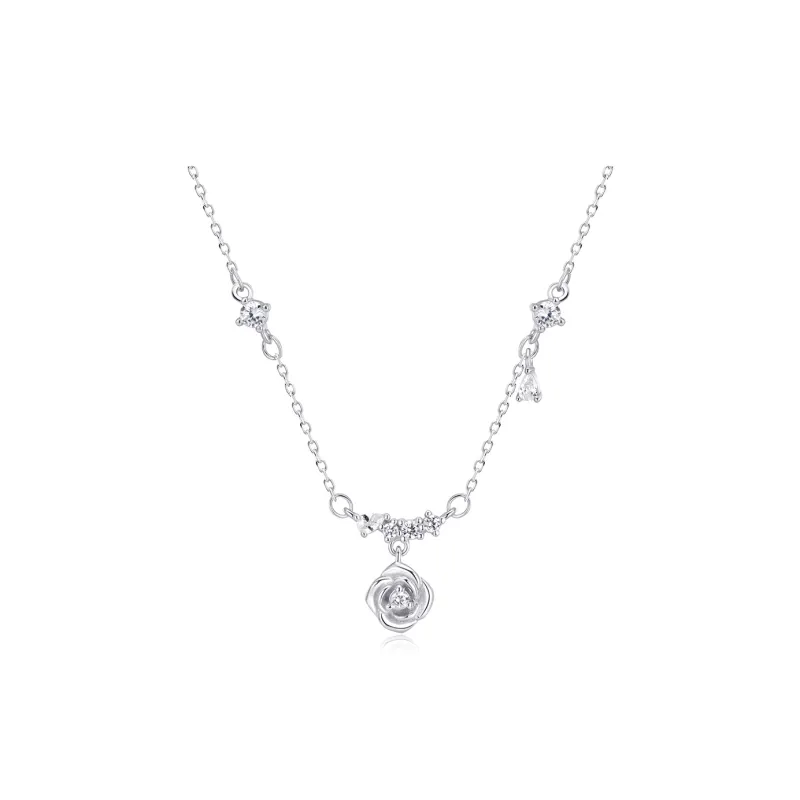 Seven Seven Silver Jewelry S999 Fine Silver Sterling Silver Necklaces Women's-0