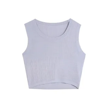 BLUEerror Tank Top Women's Gray Purple