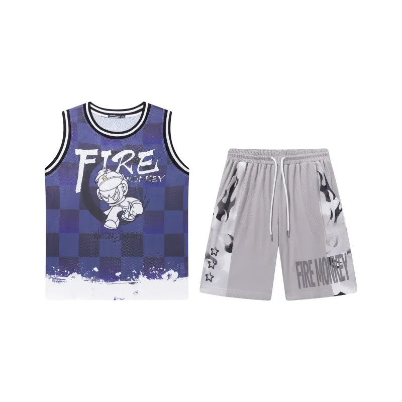 FireMonkey Basketball Suit Unisex-0