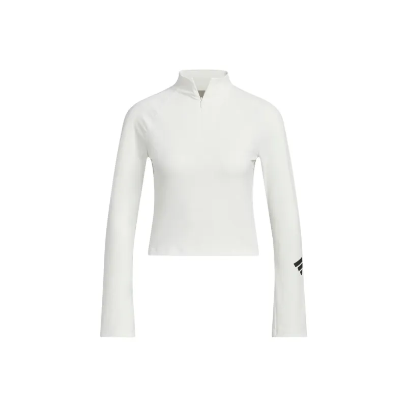 Adidas FOS Collection Climacool Raglan Sleeve T Shirt Women's Bright White/Black-0