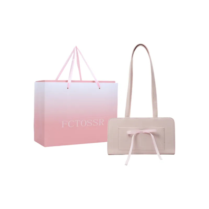 FCTOSSR PU Underarm Shoulder Bag Women's White/Black/Yellow/Blue/Pink-0