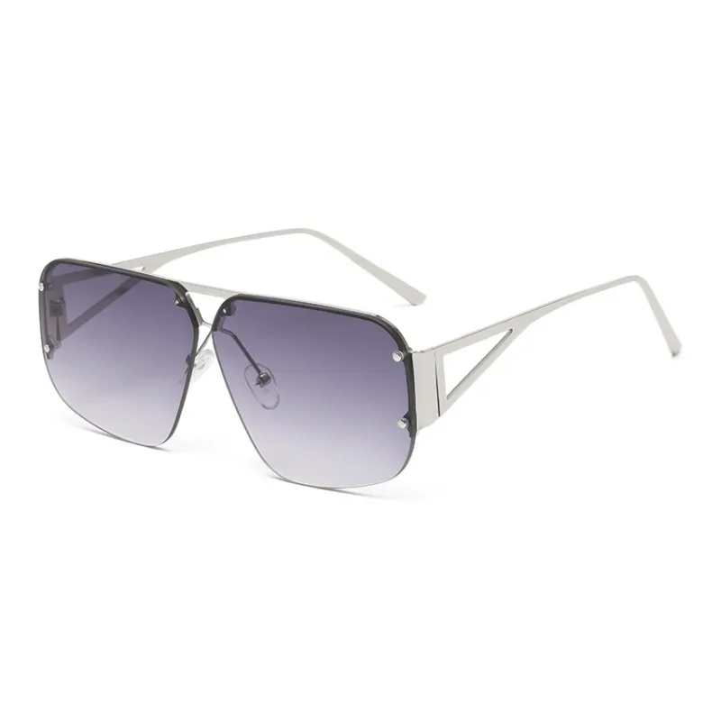 NOME Metal Square Sunglasses Unisex-6