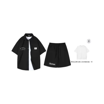 LIGHTNING BEAR Shirt Matching Sets Unisex