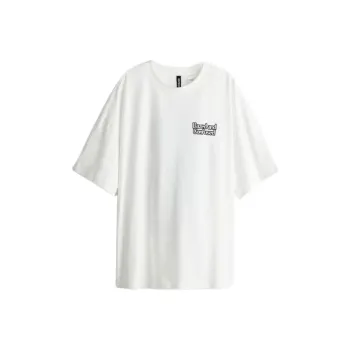 H&M T Shirt Women's White/Dazed And Confused