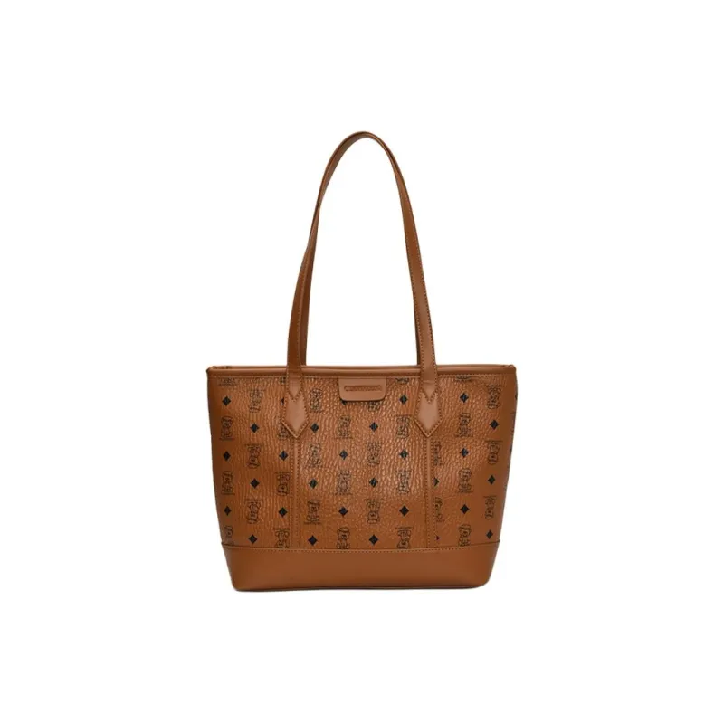 Miss Angel PU Tote Bag, Shoulder Bag Women's Black, Khaki, Brown, Pink-4