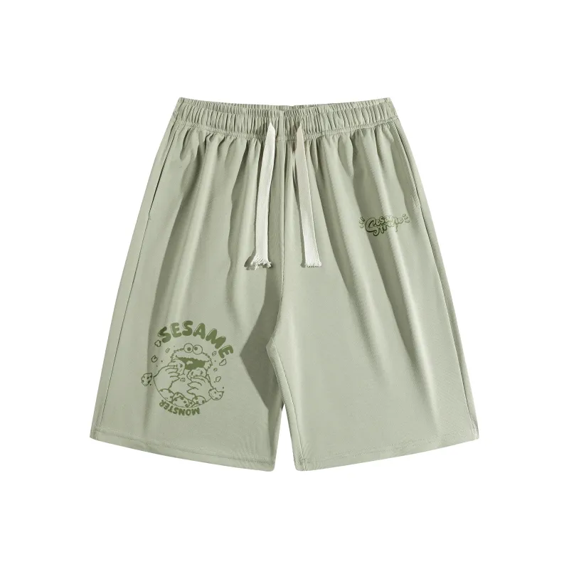 SESAME STREET Casual Shorts Unisex-10