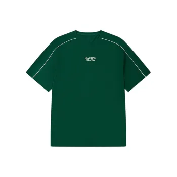 QIAODAN Sports Life Collection T Shirt Men's Cangyuan Green/Jordan White