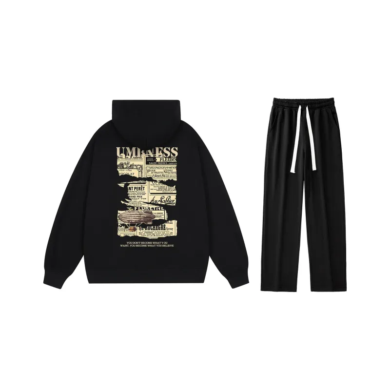 UMBNESS Sweatshirt Sets Unisex-3