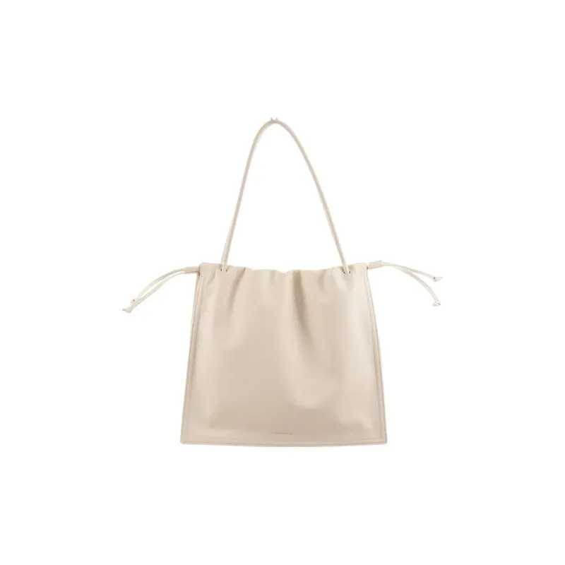 COCCINELLE Calfskin Shoulder Bag Women's White-1