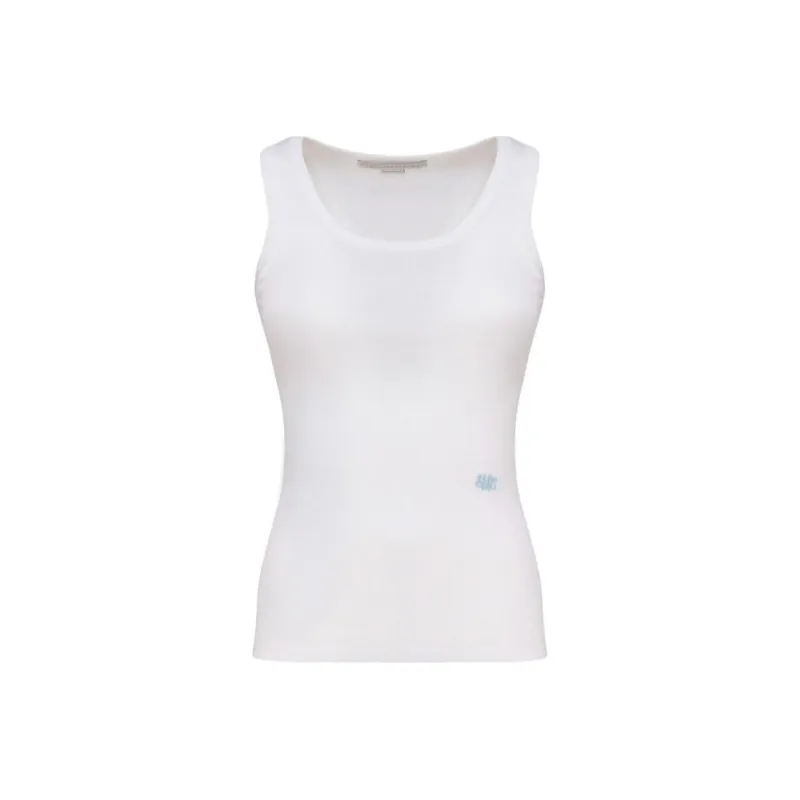 Stella McCartney Logo Embroidered Tank Top-0