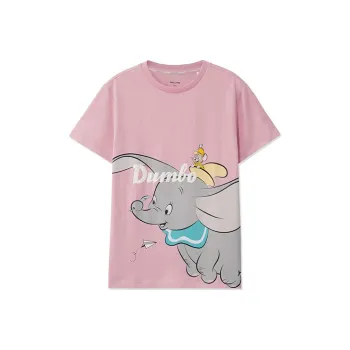 LiNing x Disney T Shirt Women's Blossom Honey Powder