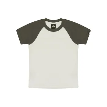 THE NORTH FACE SS25 Raglan Sleeve T Shirt Women's 9K0/Buffalo Green/Dune White