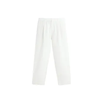 ZARA Casual Pants Men White