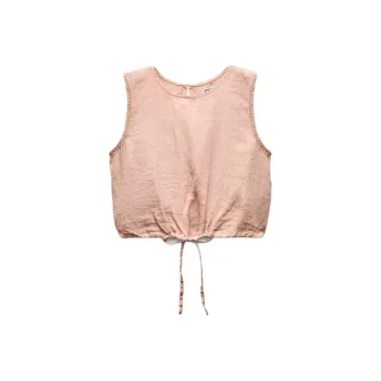 ZARA ZW Series Tank Tops Women's Pink
