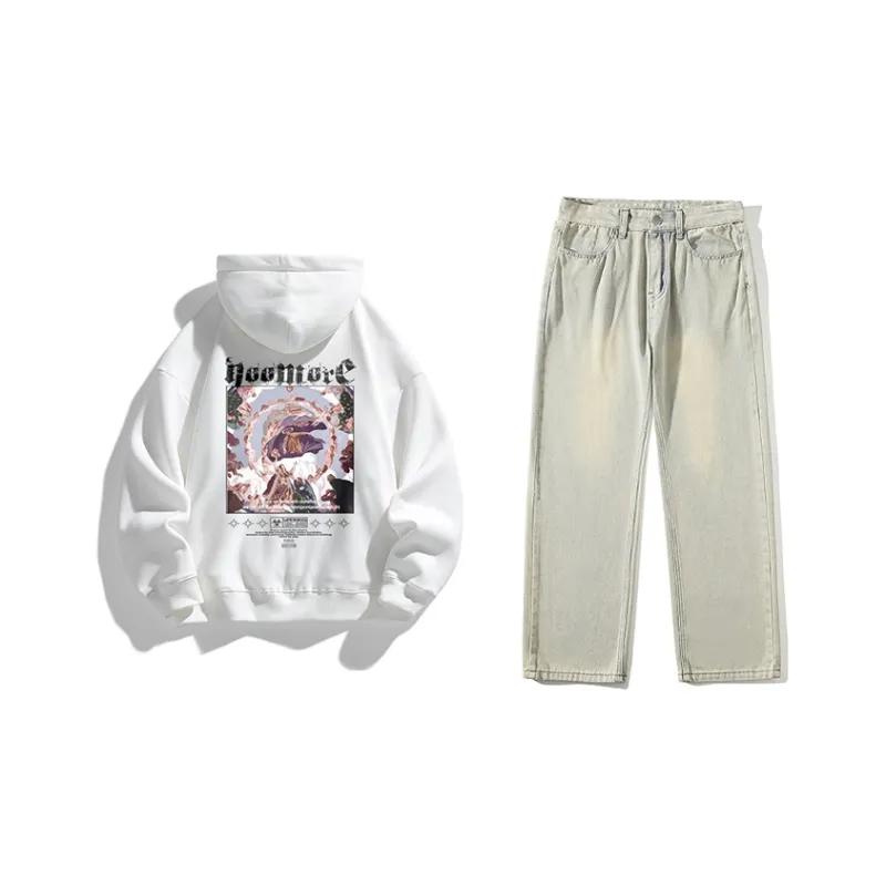 YooMore Sweatshirt Sets Unisex-4