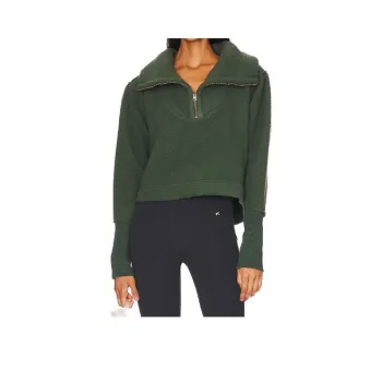 FREE PEOPLE Crop Tops Women's Green